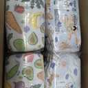 The Honest Company Comfort Dry Disposable Daytime Diapers for Sensitive Skin, Hypoallergenic, Fragrance-Free, So Delish + It's a Pawty, Super Club Box, Size 6 (35 lbs), 68 Count