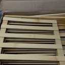 Foldable Shoe Rack, Bamboo Vertical Shoe Organizer Tall for Small Spaces. Multifunctional Narrow Shoe Shelf for Entryway, Closet, Corner, Bedroom, Hallway, Wood Color 4 Layers