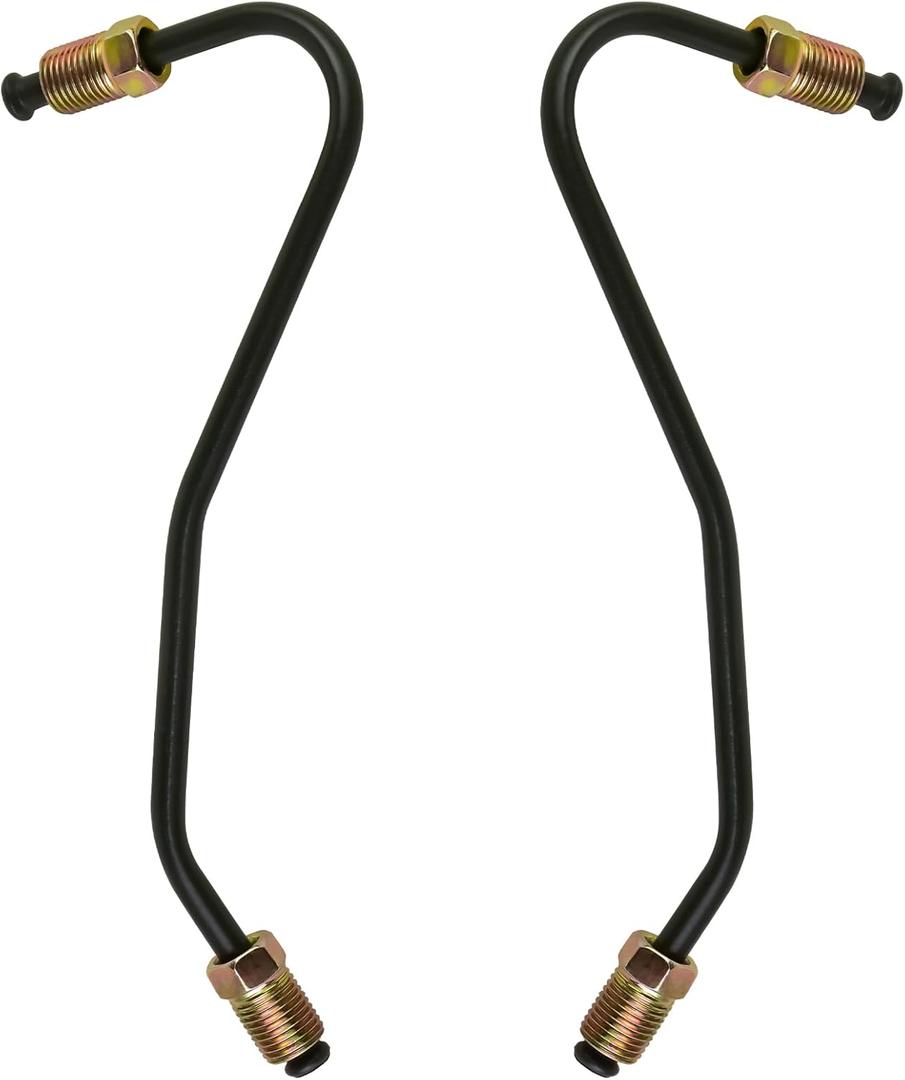 MOTOKU Pair Front Brake Caliper Line Pipe Tube Flex Hose Set for Toyota 4Runner 1996-2002 Left and Right Side