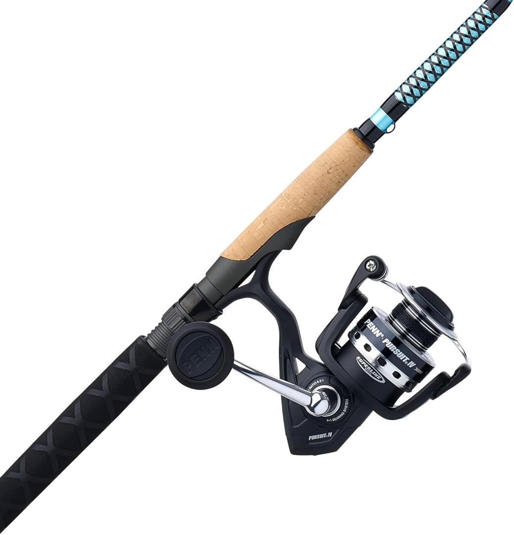 Ugly Stik Carbon Inshore Rod & Penn Pursuit IV Spinning Fishing Combo (30 Size Reel - 7' - Medium Light - 1pc)