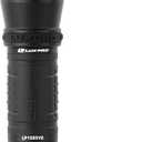 LUXPRO Zoom Focus 390 Lumen LED Handheld Flashlight - Features Patented TackGrip and Aircraft-Grade Aluminum - Pocket-Sized Camping Accessories with Wrist Lanyard - Batteries Included