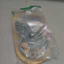 Ceramic Elevated Cat Food and Water Bowl, Kitty Bowl, Raised Cat Dish, Cat Feeder (5.1 in, 2 x Light Green + Stand)