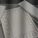 MEEDEN Ceramic Watercolor Palette: 33-Well Large Empty Professional Porcelain Paint Palette with Lid for Watercolor Acrylic Gouache, 13.5 x 10.8 Inch Mixing Tray for Studio