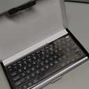 Perixx PERIBOARD-332 Wired Backlit USB Keyboard - Mini 11.22x4.57x0.83 Inches - Slim Scissor Keys with Big Font - White Illuminated LED - US English