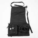 Tactical Car Seat Back Molle Panel Organizer with 3 Detachable Storage bags Universal