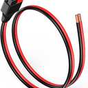 12AWG 1FT Anderson Plug Connector Cable, Battery Cable with Anderson 30 Amp Connector, Quick Connect Anderson Wire for Portable Solar Generators, Controllers and Battery DIY