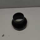 8 Inch to 6 Inch Duct Reducer, Hon & Guan Duct Reducer Increaser 8 to 6 Reducer for 6/8 Inch Ducting HVAC Ventilation System-Black.