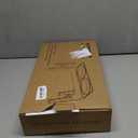 URPOWER Raised Slow Feeder Dog Bowls 4 Height Adjustable Elevated Bowl Stand with Stainless Steel Water Bowl and Slow Feeder Non-Slip Dog Food Bowls Stand for Small Medium Large Dogs and Pets (Grey)