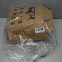 Dog Stairs for Small Dogs 15.7" H, Curved Dog Step for Puppy, Older Cat, Medium Pet Ramp for Sofa, Couch or Chair, Ladder with High Density Foam, 3 Step, 15.7x22.4x15.7 inch, Beige