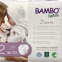 Bambo Nature Premium Baby Diapers - French/English Packaging, Size 2, 32 Count