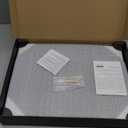 2 Pcs 16x12in Large Slate Cheese Boards Slate Board, Cheese Tray Serving Tray Serving Stone Tray Platter Pacemat with 2 Chalks Christmas