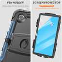 HXCASEAC for Lenovo Idea Tab 11 Case, Tab M11 / K11 Case (TB336FU/TB330FU), Shockproof Design | Screen Protector | Built-in Stand | Pen Holder, Lenovo Idea Tab 11 / M11 Tablet Cover Kids - Black
