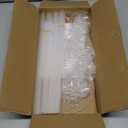 JOYYPOP 4 Sets Balloon Stand Kit For Table, Balloon Sticks with Base Birthday Graduation Party Decorations Wedding (4 Pack Clear)