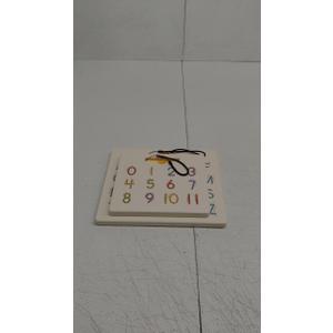 Magnetic Alphabet Tracing Board - Double Sided Letters & Numbers Magnetic Tracing Board, ABC Magnets Learn to Write with Magnetic Pen, STEM Toy Letters Learning, Handwriting Games, Writing Montessori