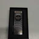 Cigar Lighter,4 Jet Flame Refillable Butane with V Cut Cigar Cutter,Cigar Punch,Cigar Holder and Cigar Draw Enhancer,5 in 1 Multifunctional Windproof Lighter-No Butane(Carbon Fiber)