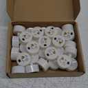 Amagic 30Pcs Flickering Flameless Tea Lights Battery Operated, 200+ Hours Long Lasting Electric Candle for Wedding Table Centerpiece, Home Decor, Gift, Holiday Decor (White)