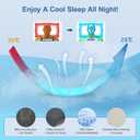 Pain Relief Cervical Pillow for Neck Support, Adjustable Ergonomic Pillow Cozy Sleeping, Odorless Orthopedic Memory Foam Pillows, Contour Bed Pillow for Side Back Stomach Sleeper