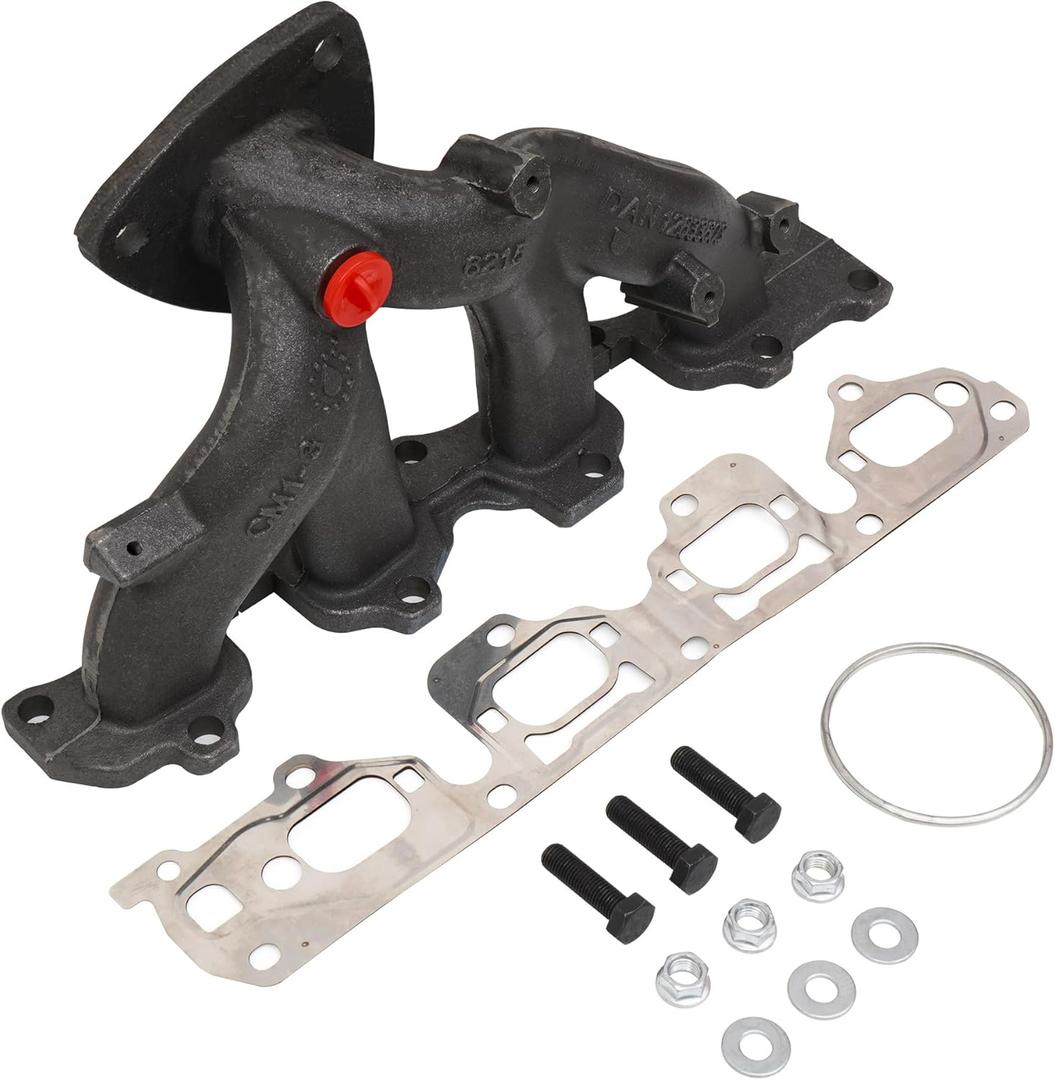 674-940 Exhaust Manifold Kit Fit for Chevrolet Captiva Sport 2012 L4 2.4L Equinox GMC Terrain 2010-2012 L4 2.4L, 12609823 Engine Exhaust Manifold with Gasket Bolts Nuts