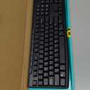 Logitech K270 Wireless Keyboard for Windows, 2.4 GHz Wireless, Full-Size, Number Pad, 8 Multimedia Keys, 2-Year Battery Life, Compatible with PC, Laptop, Black (1 Pack)