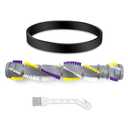 Brush Roll Belt for Bissell 2252 2253 2254 22543 2255 2256 2258 2259 2260 2316 2489 24899 1327 1333 Powerlifter and CleanView Swivel Rewind Pet Vacuum Replace Parts No.1604545 & 1611230