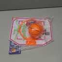 ArtCreativity Stick-on Plastic Basketball Hoop Game for Kids & Adults  No Assembly Needed, Includes Mini Ball, Backboard, Net, Stickers for Easy Mounting  Fun for Home, Office, Bedroom, Gift Idea.