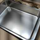 Large Stainless Steel Litter Box with High Sided, Metal Cat Litter Box, Odor-Free Non-Stick Litterbox Pan, Easy to Clean Pet Supplies Toilet Tray for Indoor Cats, Kittens or Multicat Homes