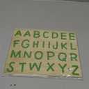 BLUE PANDA Jungle Safari Animal Party Signs with Alphabet Stickers (7 Pieces, 3 Stickers Sheets) - Letter with Jungle Theme