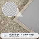 Microfiber Runner Rug 30" x 96", Bathroom Rug for Kitchen, Hallway