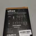 Ufree Beard Trimmer for Men, Waterproof Electric Razor for Nose, Body, Face & Mustache, Cordless Hair Clippers Shavers Grooming Kit, Valentines Day Gifts for Men Husband Father (Silver)