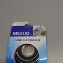 2 Pcs Kitchen Sink Strainer, Stainless Steel Drain Cover, Large Wide Rim 4.5" Diameter, Anti Clogging Basket Catcher, Dishwasher Safe