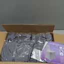 WELMATCH Silver Stretch Spandex Chair Covers - 12 PCS Banquet Events Party Universal Dining Decoration Scuba Elastic Chair Covers Premium (Silver, 12)