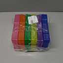 novelinks 6 Pack 4”x6” Photo Storage Boxes – Multi-Colored Plastic Organizer Cases with Lids – Picture Storage Containers for Photos, Crafts, Cards & Scrapbooking (Color 1Pack)