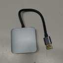 vilcome USB to HDMI Adapter, USB 3.0 to Dual HDMI Adapter with USB 3.0 Port, Audio Video Graphics Converter Cable for Laptop Monitor Desktop TV, Compatible with Mac OS, Windows