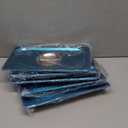 8 Pack Stainless Steel Hotel Pan Lids Metal Steam Prep Table Pan Covers with Handles Bulk for Commercial Restaurant Buffet Catering Roasting Food Trays(12.8 x 6.9 Inch, 1/3 Third Size)