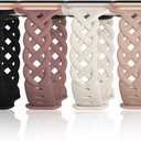 Slim Silicone Bands Compatible with Apple Watch Band, Women Floral Breathable Braided Lace Thin Sport Strap Replacement Wristbands iWatch, Size: 44/45/46/49/42mm(series 3 2 1)