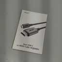 acer USB4 Cable 40Gbps, 8K@60Hz USB-C Video Cable, 240W Fast Charging Thunderbolt 4/3 Braided High Speed Cable Compatible with MacBook, SSD, Docking, iPhone 16 and More (3.3FT)