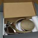 Delta 5-Setting HydroRain 2-in-1 Dual Shower Head with ProClean Spray, Brushed Gold High Pressure Shower Head with Handheld Spray, 1.75 GPM Flow Rate, Champagne Bronze 75419CZ