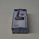 Conair Travel Hair Dryer with Dual Voltage, 1875W Compact Blow Dryer with Folding Handle, Gray