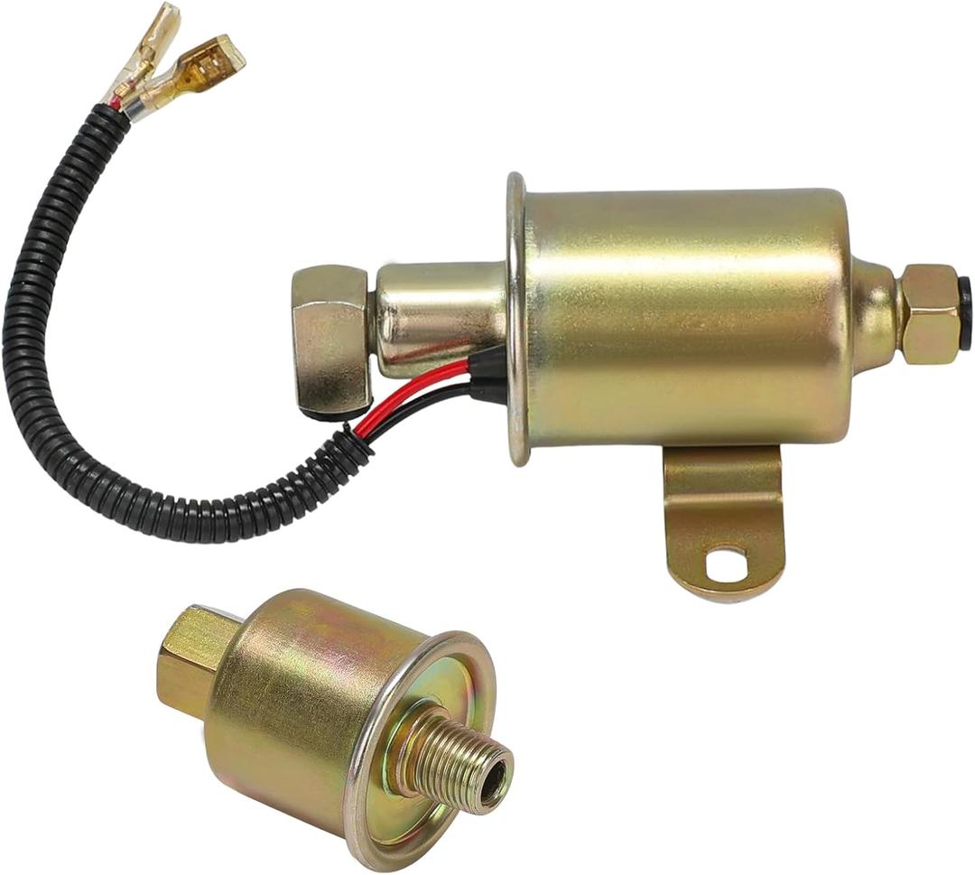WATERWICH Electric Fuel Pump Compatible with Onan 5500 Fuel Pump RV Cummins A047n929 A029F887 5.5KW Gas Generator Replacement for 149-2620 E11015