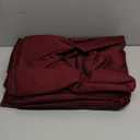 H.VERSAILTEX 100% Blackout Curtains for Bedroom with Black Liner Full Room Darkening Curtain 63 Inch Long Thermal Insulated Back Tab/Rod Pocket Window Drapes for Living Room, 2 Panels, Rust