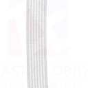 1/2" (13mm) White Knitted Elastic - US Made 10 Yards