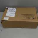 Appliance Dolly Cart with 4 Locking Wheels Mini Fridge Stand Adjustable 16"-26" Universal Mobile Roller for Portable Washer, Dryer, Refrigerator, Furniture, Black