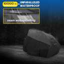 Riding Lawn Mower Cover, Waterproof 420D Marine Grade Fabric Universal Fit for John Deere,Cub Cadet,Craftsman,etc.Decks Up to54",UV,Dust,Snow for Outdoor.72''L*54''W*46''H Gray