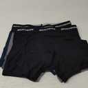 Skechers Men's Underwear Boxer Briefs 3-Pack, Contoured Pouch, Moisture Wicking, No Ride Comfort, Breathable Cotton L