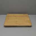 WKWKER Bamboo Laptop Desk with Folding Legs Tilting Surface Workstation Table Adjustable Laptop Stand Bed Tray for tv Sofa Study Computer Ipad Book (Natural)