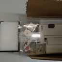 Smart Motorized Blinds with Remote, Cordless No-Drill Automatic Roller Shades, Blackout Electric Blind for Windows, White, 34.5 x 72