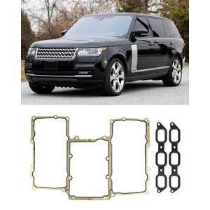 Intake Manifold Gasket Set for Land Rover Rover Range 2013-2021/ Sport 2014-2022, LR4 2014-2016 Range Rover VELAR/Discovory/Jaguar LR041681 & LR041680 3.0L SC V6 Petrol Engines