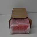 Hoteam 10 Pcs Flat Storage Organizer Tray Bin Letter Size Paper Tray for Classroom Plastic Stackable File Organizer for School Office Teacher Book Organization Red, 13.78 x 9.84 x 3.15 Inch