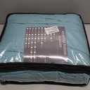 yescool Weighted Blanket for Adults (20 lbs, 60 x 80, Teal) Cooling Heavy Blanket for Sleeping Perfect for 190-210 lbs, Queen Size Breathable Blanket with Premium Glass Bead, Machine Washable