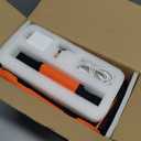 ETENWOLF VORTEX S6 Tire Inflator Portable Air Compressor for Heavy-duty Vehicle, Cordless Air Pump for Car & Inflatables with 19200 mAh Battery, 100% Duty Cycle & Dual Cylinder Bike Pump, Vivid Orange